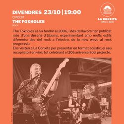 The Foxholes en acústic